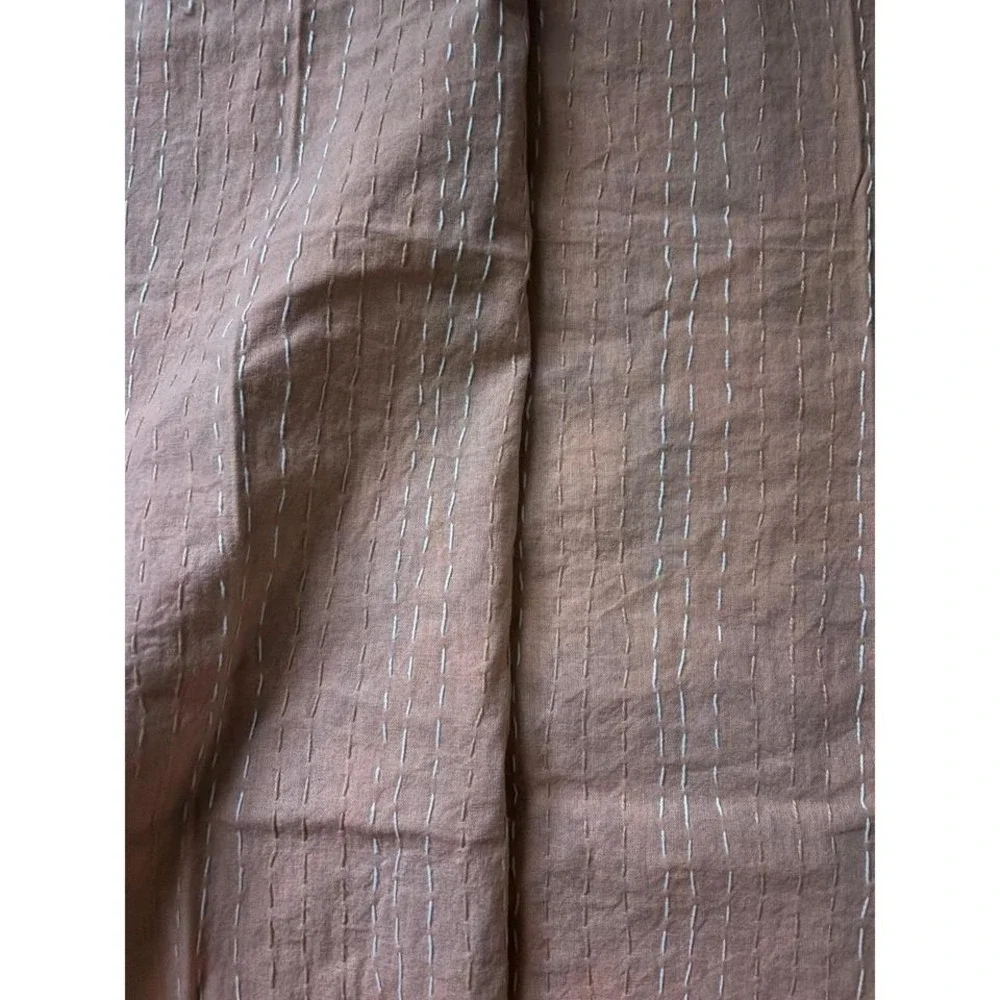 Peach Frida Kahlo boho cotton quilt‎ throw 90
